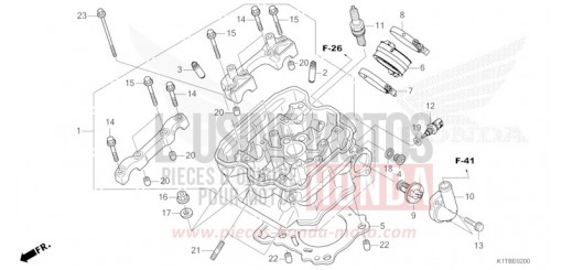 CULASSE CRF300LAS de 2025
